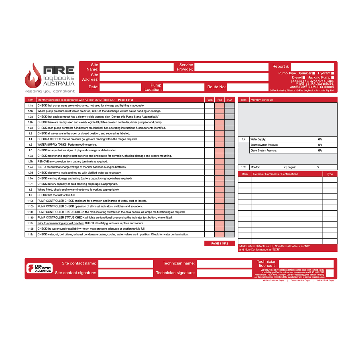 FLBA 203 Sprinkler & Hydrant Pumps (Diesel) & Jacking Pumps - Image 2