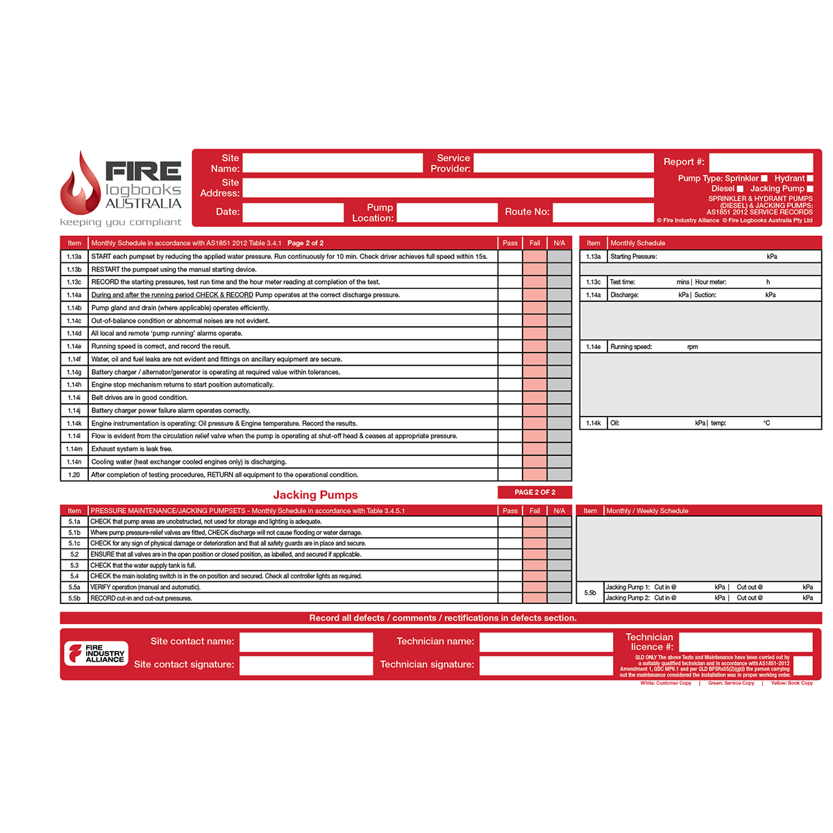 FLBA 203 Sprinkler & Hydrant Pumps (Diesel) & Jacking Pumps - Image 3