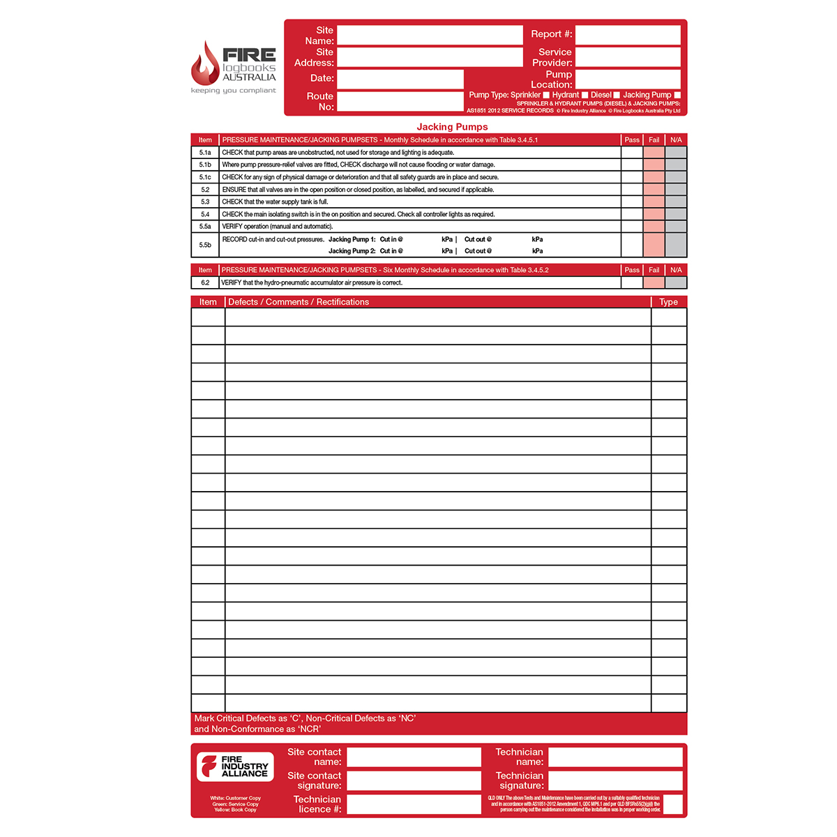 FLBA 203 Sprinkler & Hydrant Pumps (Diesel) & Jacking Pumps - Image 9