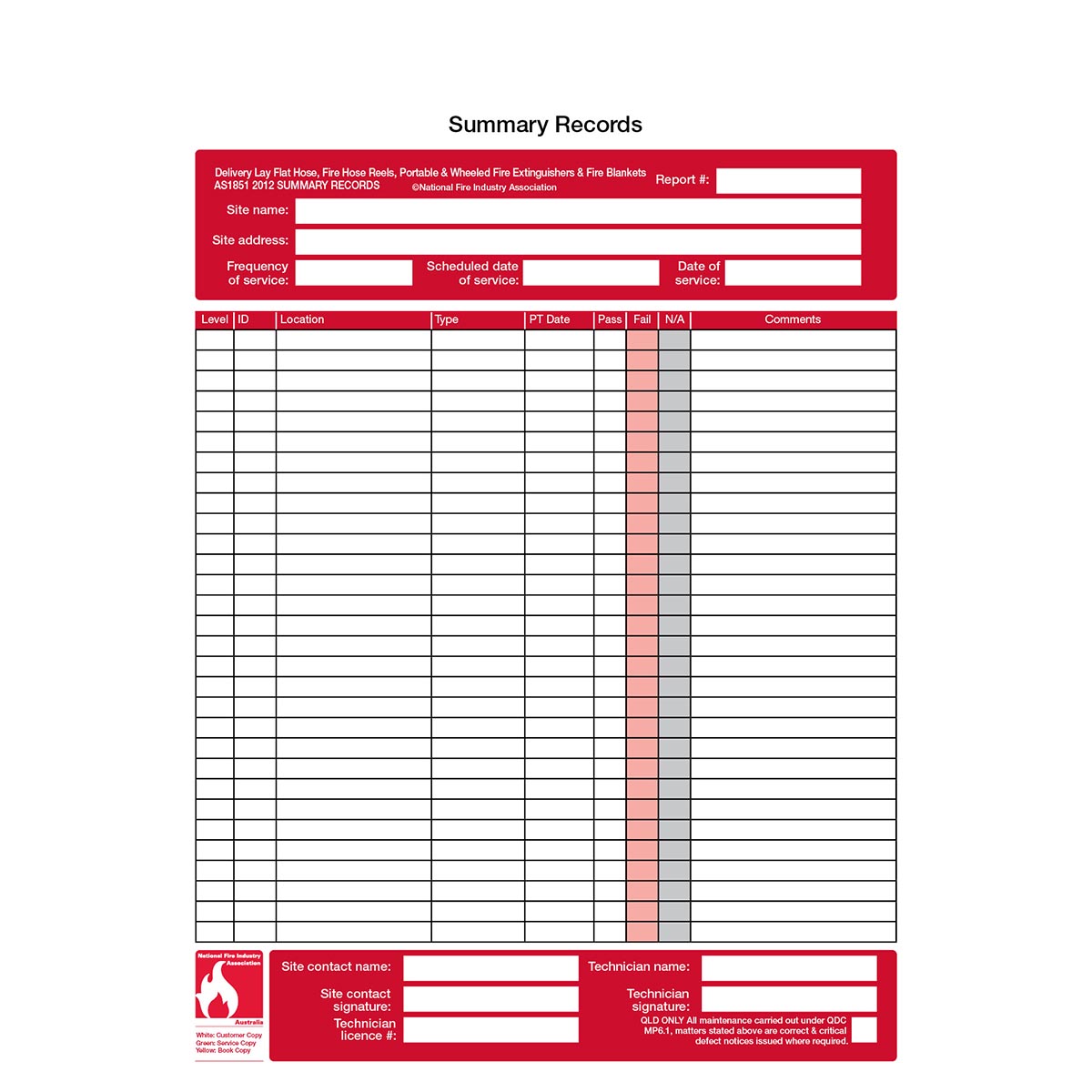 FLBA 213 Delivery Lay Flat Hoses, Fire Hose Reels, Portable & Wheeled Fire Extinguishers, Fire Blankets - Image 12