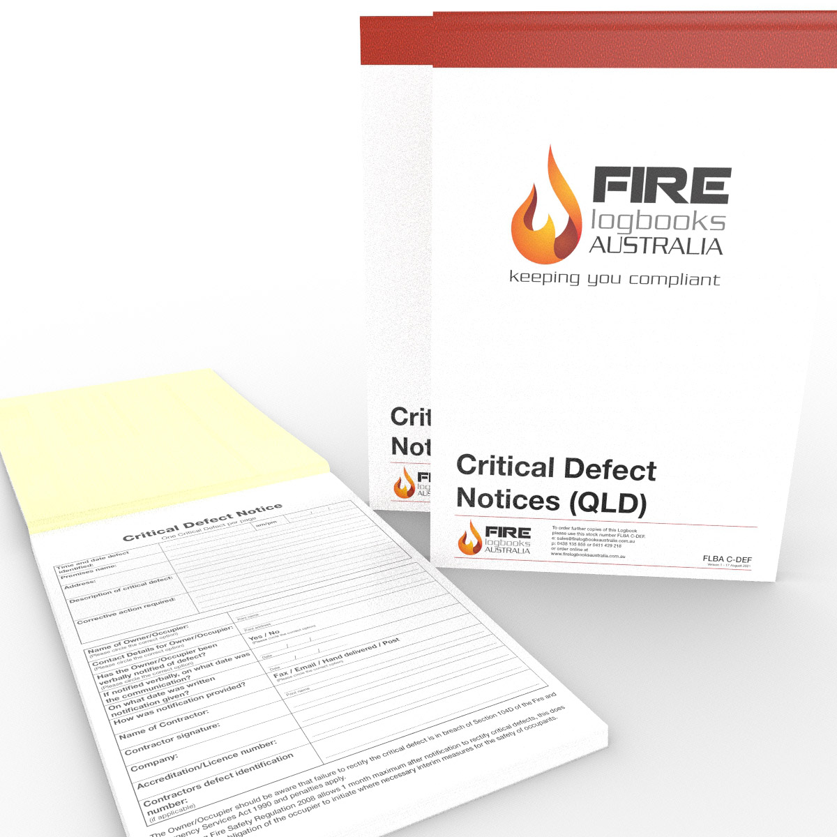 Critical Defect Notices (QLD)